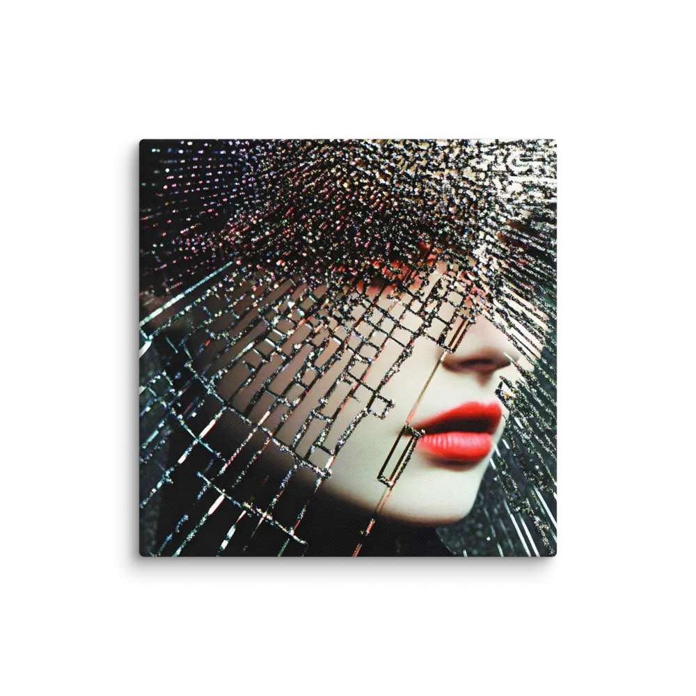 Fractured Identity | Canvas | 10″×10″