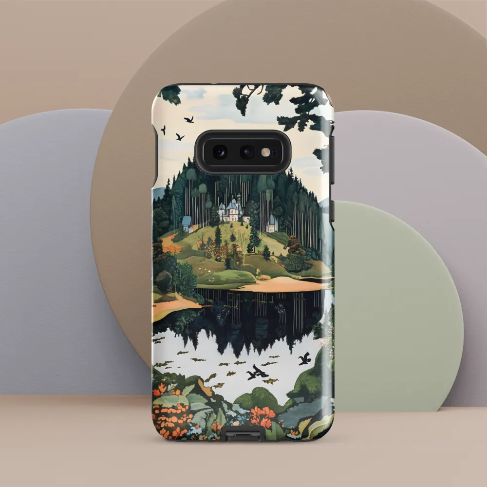Tranquil Reflections: A Serene Landscape