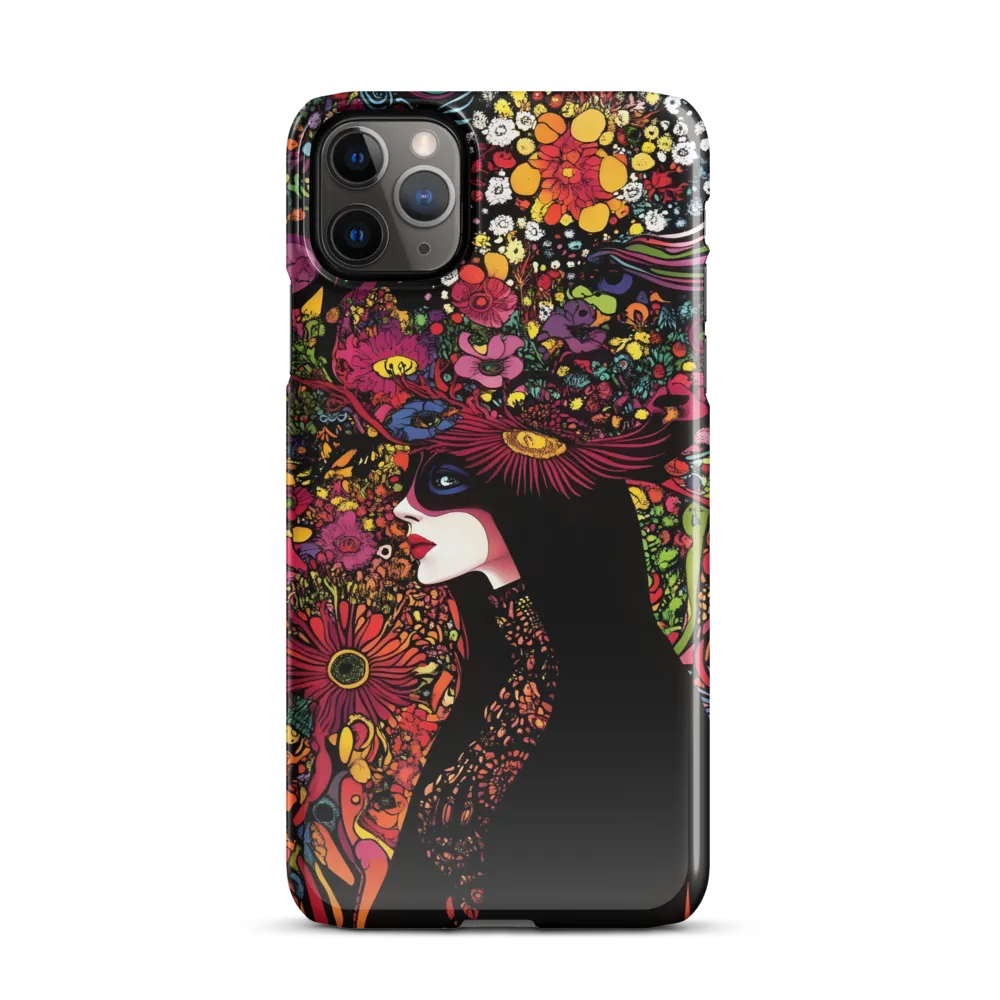 Mystical Flora: A Psychedelic Dream | Phone Case |  11 Pro Max | Snap Case | Glossy