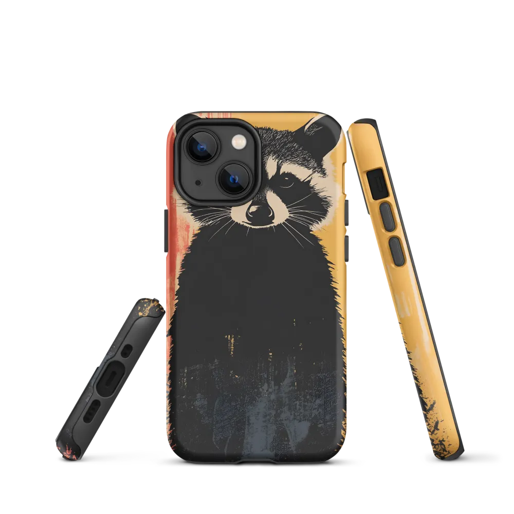 Whimsical Raccoon Portrait
