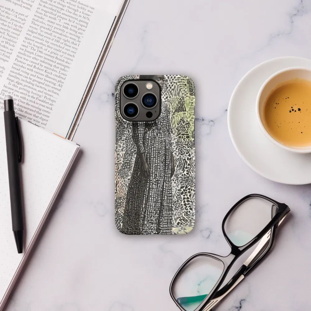 Elegance in Abstract Patterns | Phone Case |  13 Pro | Snap Case | Matte