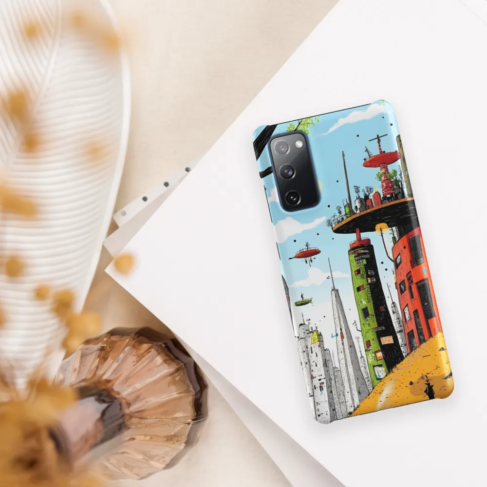 Futuristic Urban Dreamscape | Phone Case |  S20 FE | Snap Case | Matte
