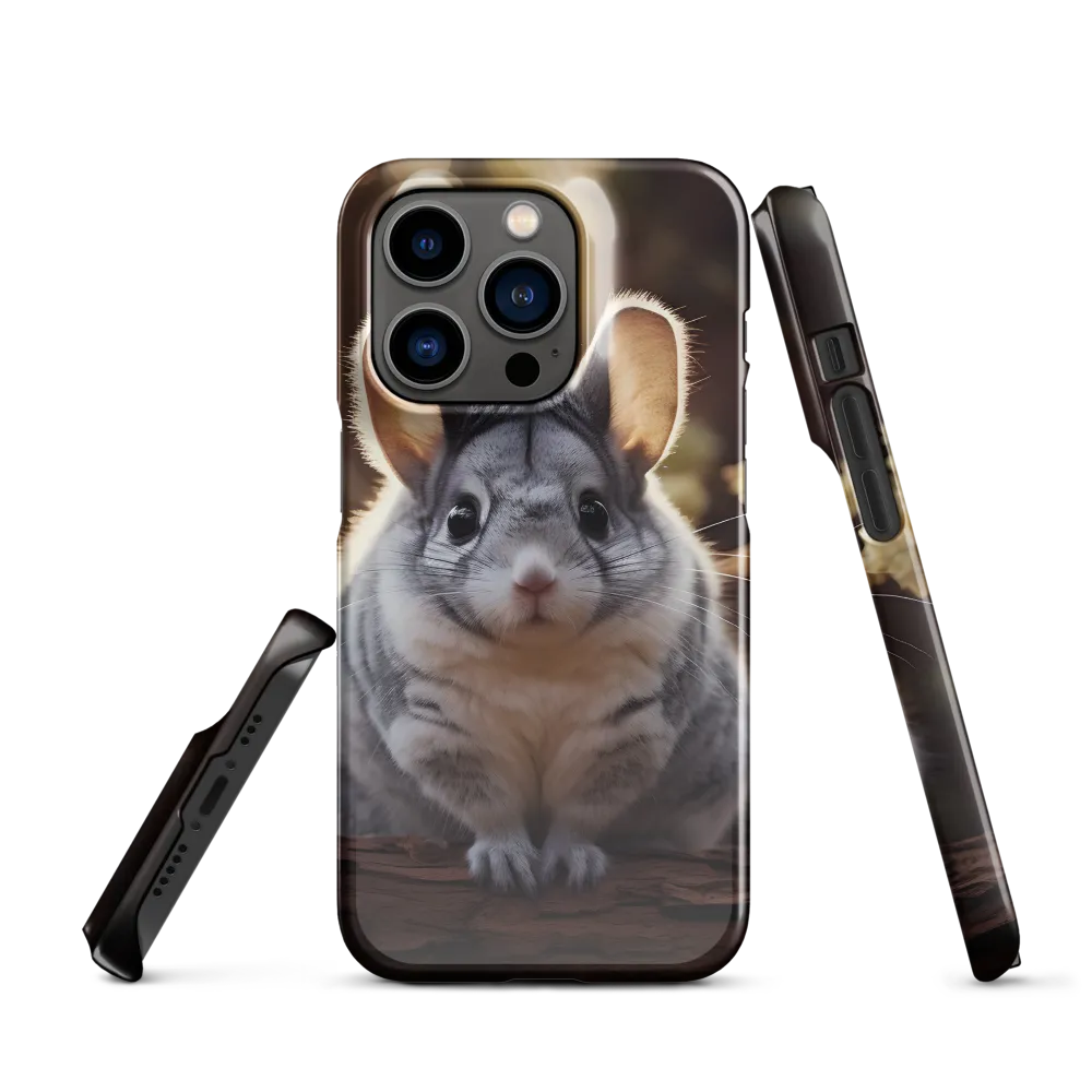 Curious Chinchilla in the Forest