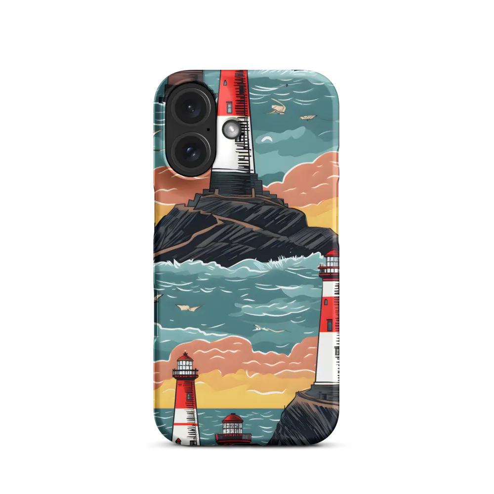 Lighthouses in a Whimsical Ocean