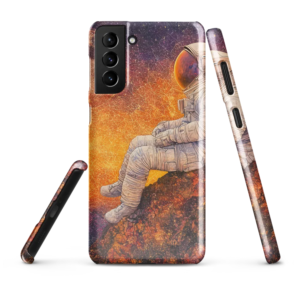 Cosmic Contemplation | Phone Case |  S21 Plus | Snap Case | Glossy