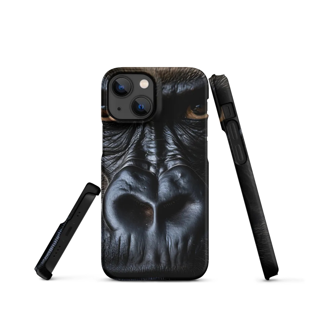 Gaze of the Wild: A Gorilla's Portrait