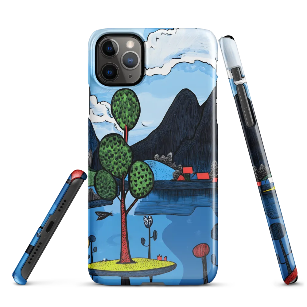 Whimsical Landscapes: A Play of Colors | Phone Case |  11 Pro Max | Snap Case | Glossy