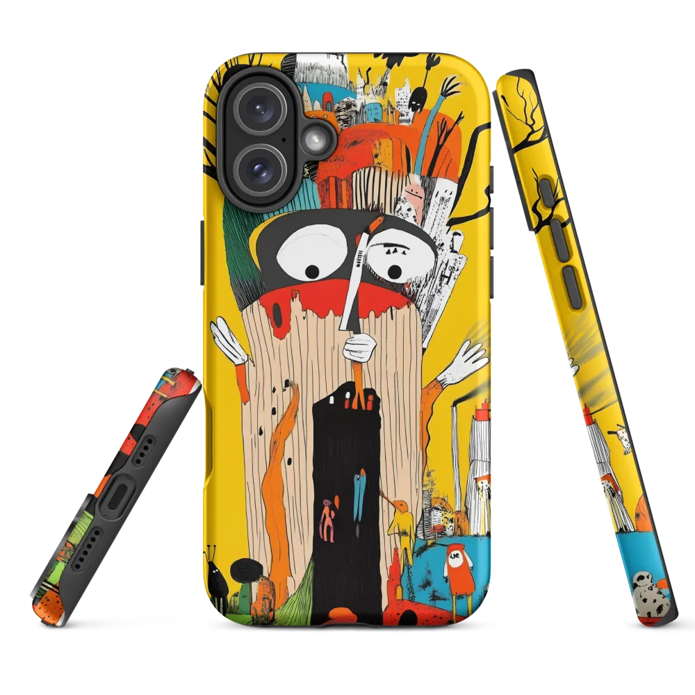 The Whimsical Tree of Imagination | Phone Case |  16 Plus | Tough Case | Matte