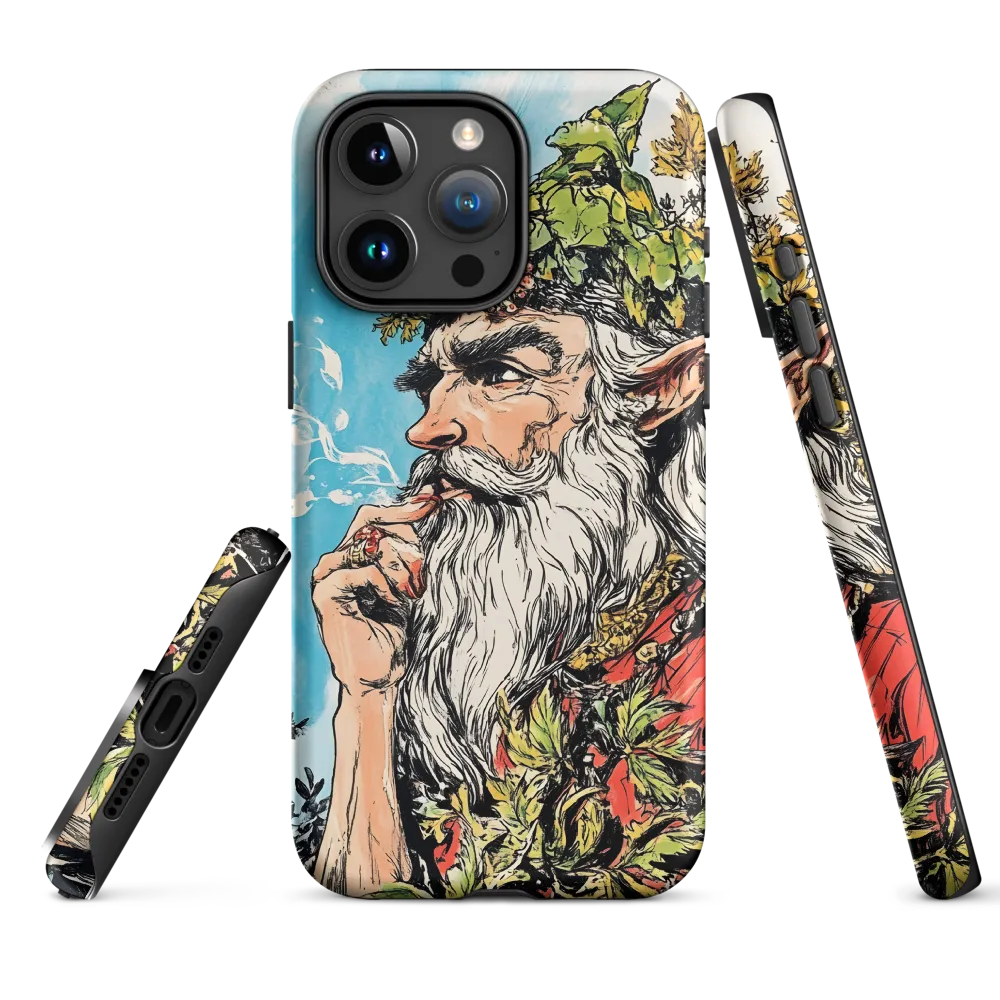 Wisdom of the Nature Spirit | Phone Case |  15 Pro Max | Tough Case | Matte
