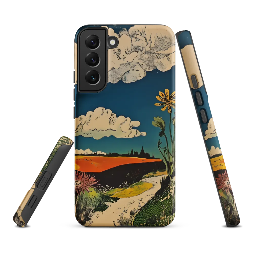 Surreal Blooming Landscape