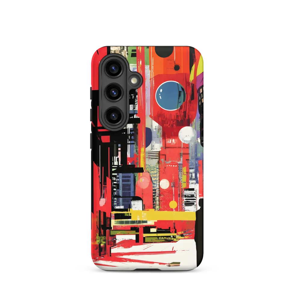Urban Echoes: A Futuristic Reverie | Phone Case |  S24 | Tough Case | Matte