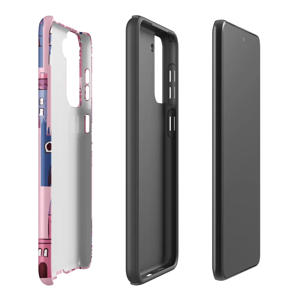 Whimsical Castles: A Playful Tapestry | Phone Case |  S21 Plus | Tough Case | Matte