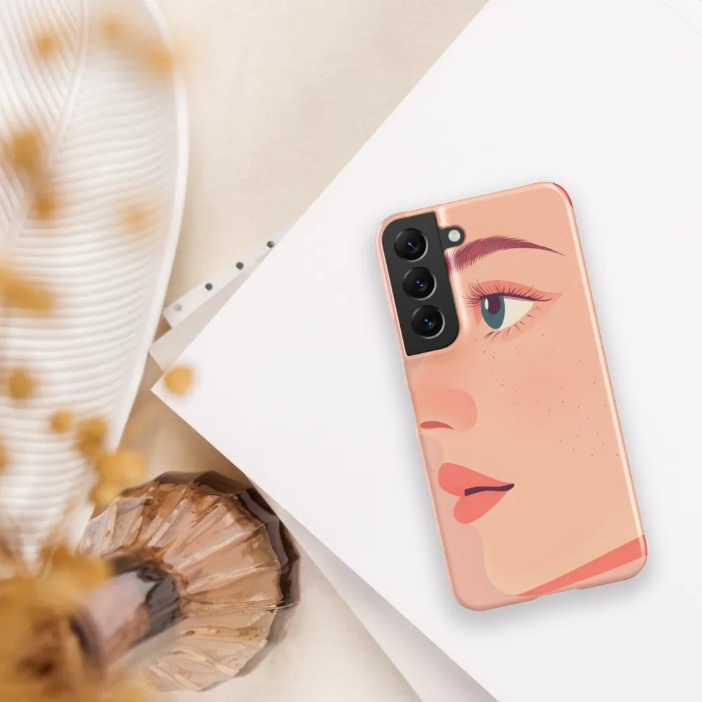 Serenity in Profile | Phone Case |  S22 | Snap Case | Matte