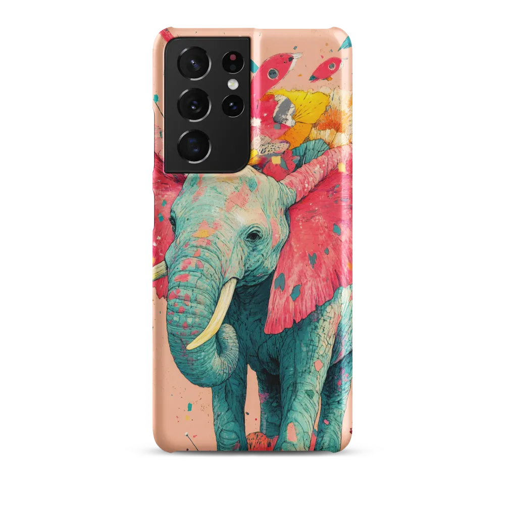 Whimsical Elegance: The Floral Elephant