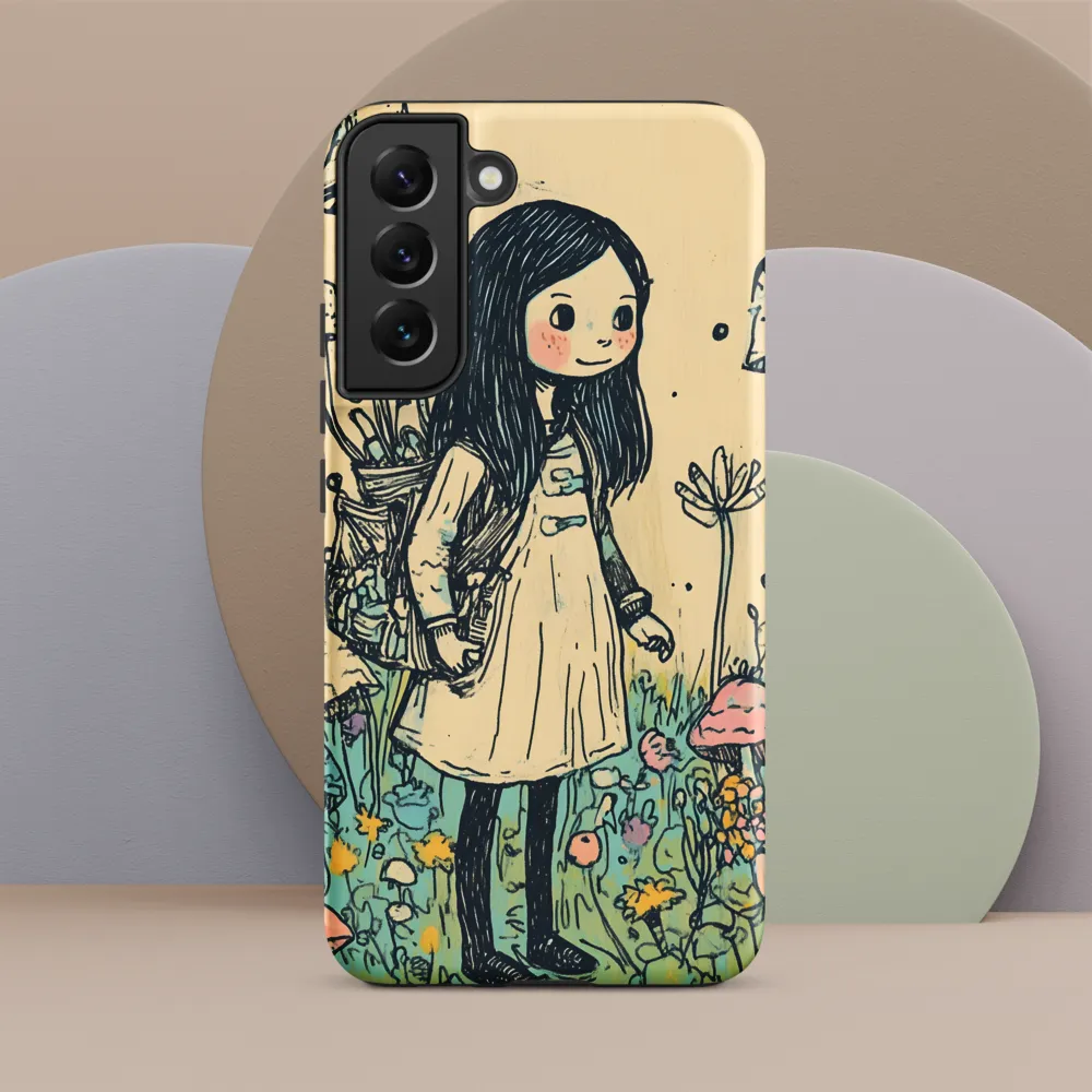 A Whimsical Journey Through a Colorful Meadow