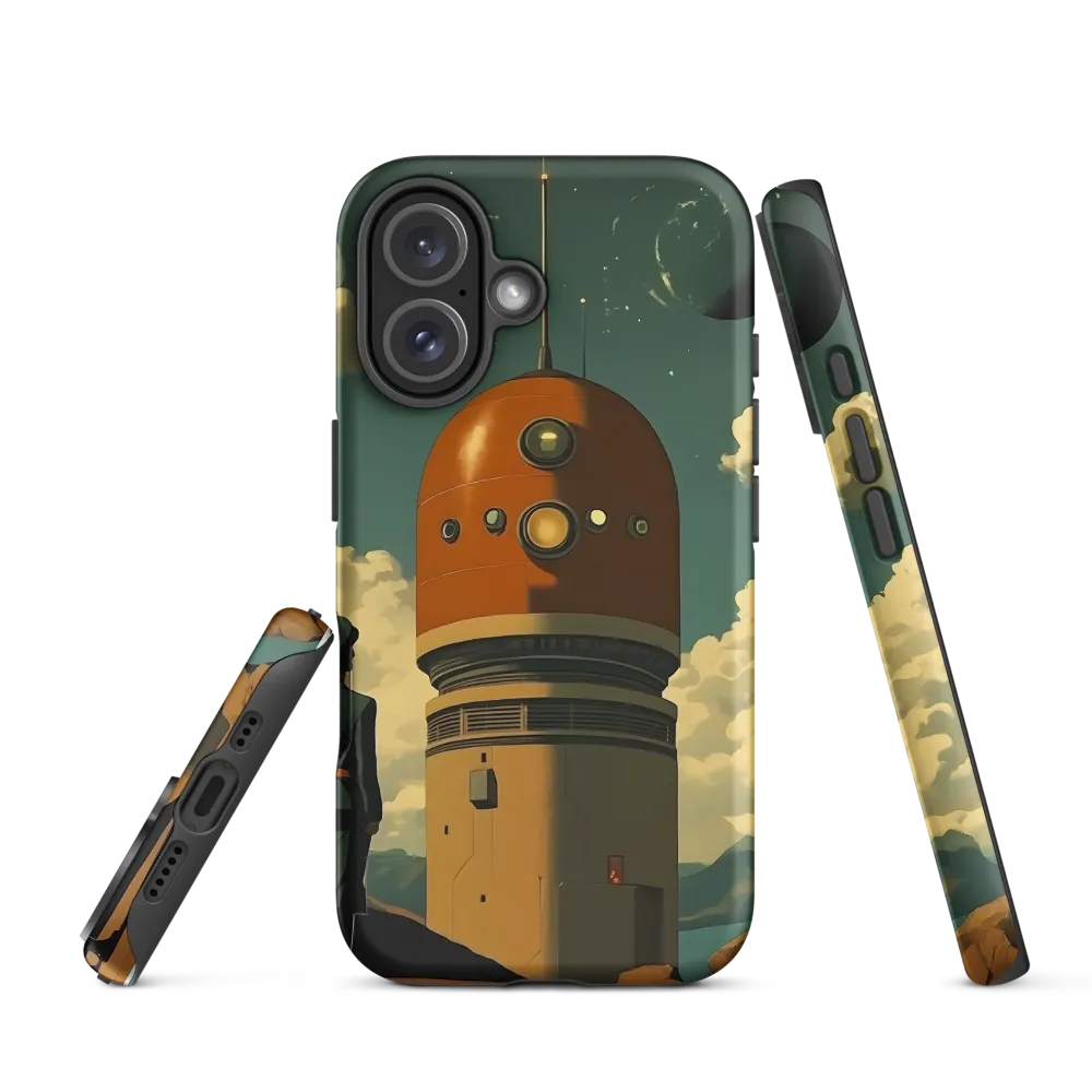 Sentinel of the Orange Tower | Phone Case |  16 | Tough Case | Matte