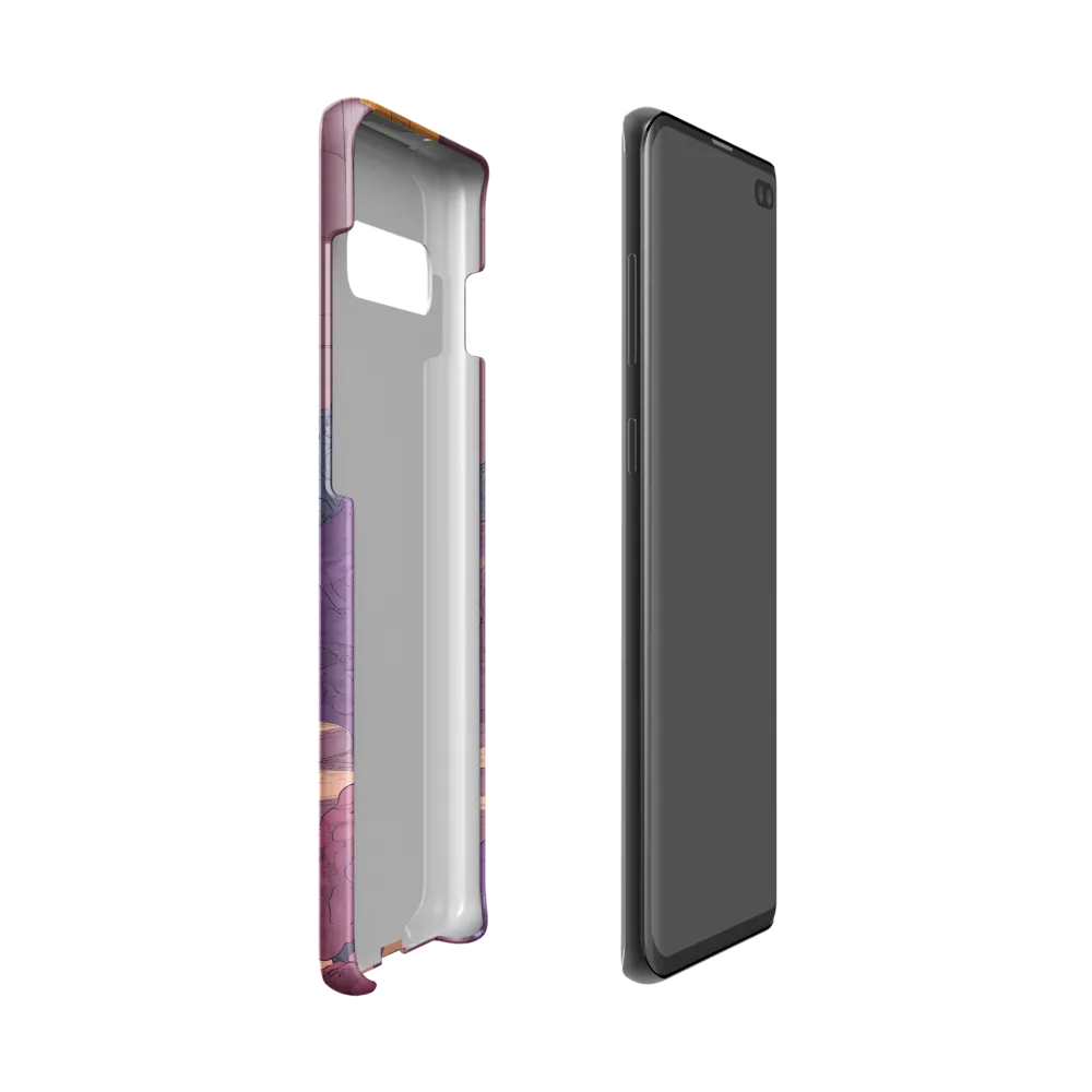 Journey into the Light | Phone Case |  S10 | Snap Case | Matte