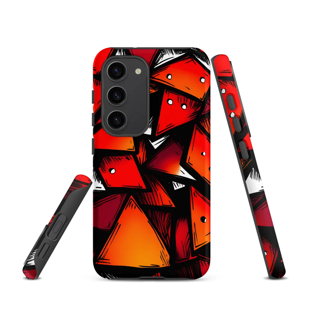 Dynamic Geometry of Red and Orange