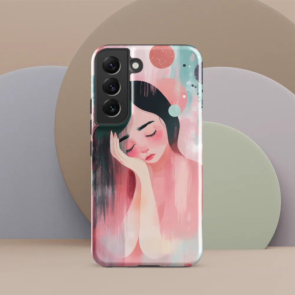 Whispers of Melancholy | Phone Case |  S22 | Tough Case | Glossy