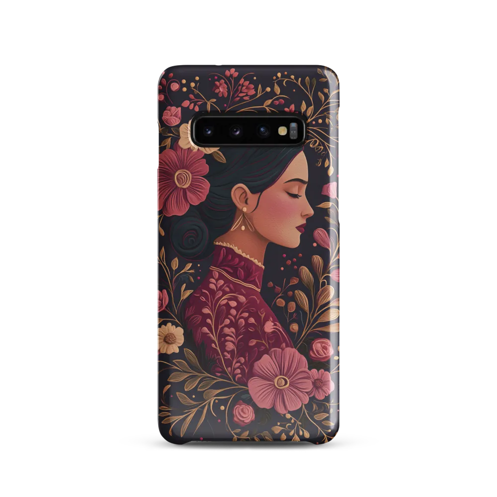 Portrait of Serenity | Phone Case |  S10 | Snap Case | Glossy