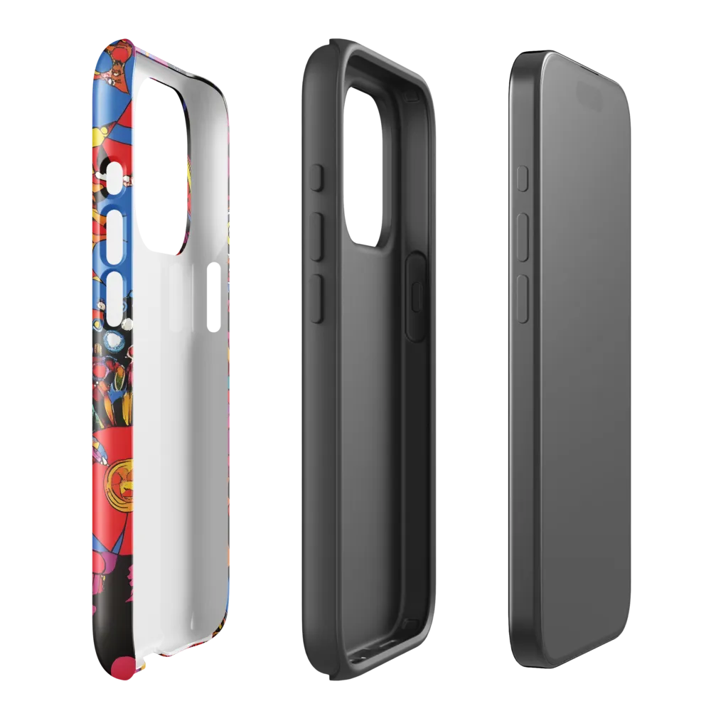 Cosmic Kaleidoscope | Phone Case |  15 Pro | Tough Case | Glossy