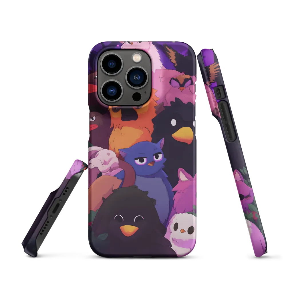 Whimsical Avian Gathering