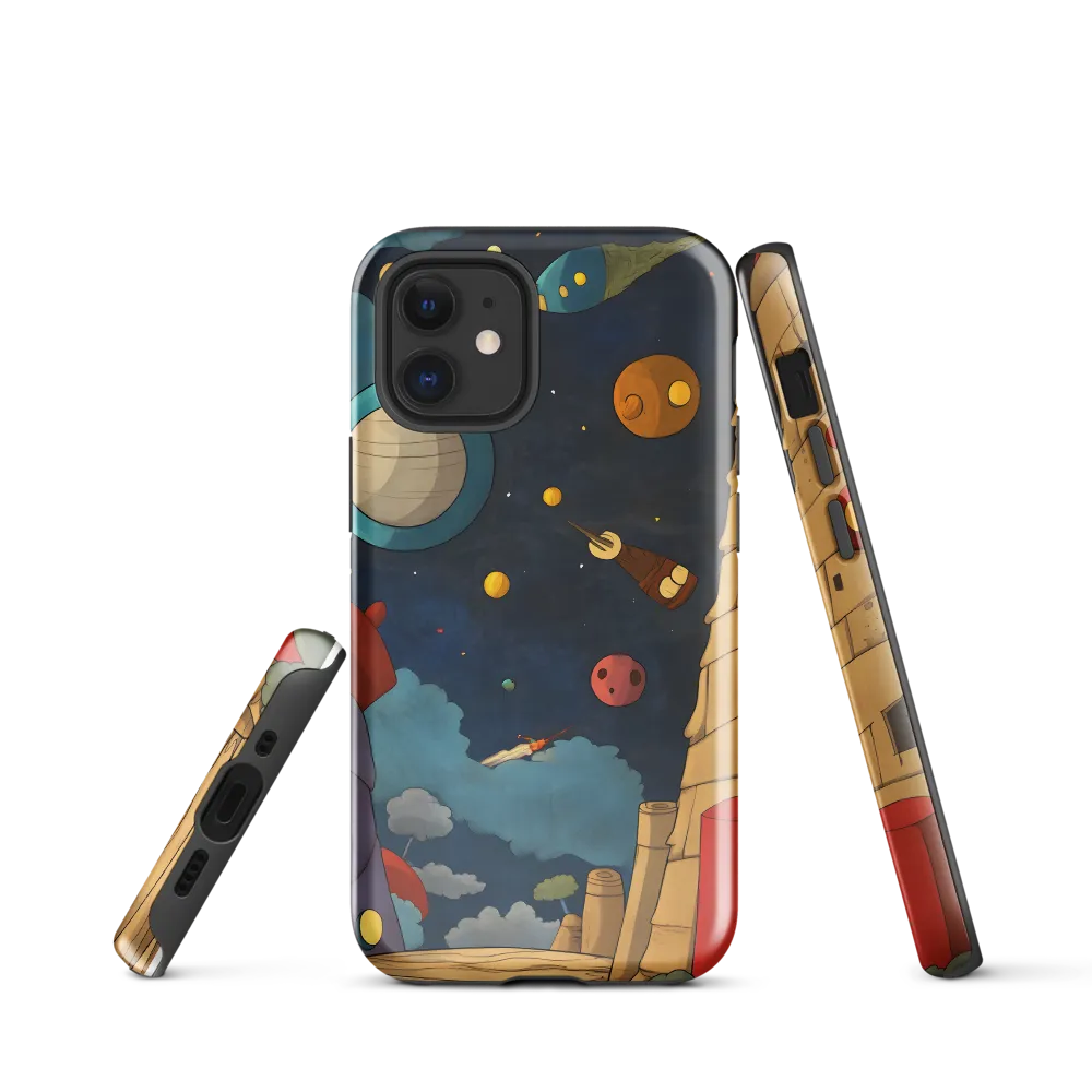 Cosmic Reverie | Phone Case |  12 mini | Tough Case | Glossy