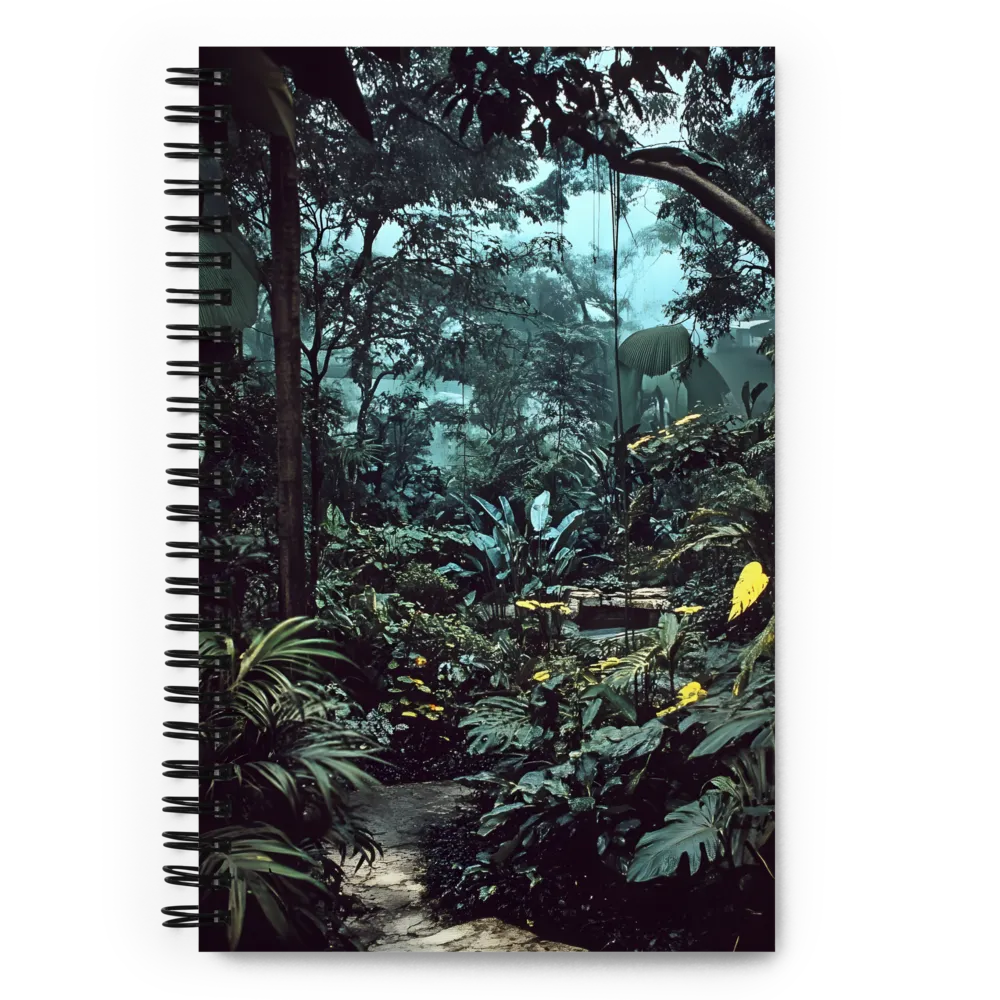 Whispers of the Emerald Jungle | Spiral Notebook