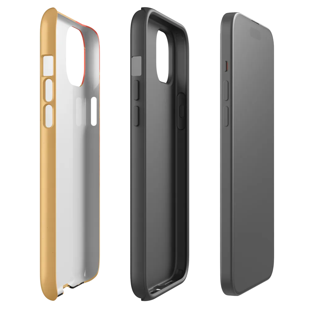 The Retro Robot | Phone Case |  15 Plus | Tough Case | Matte