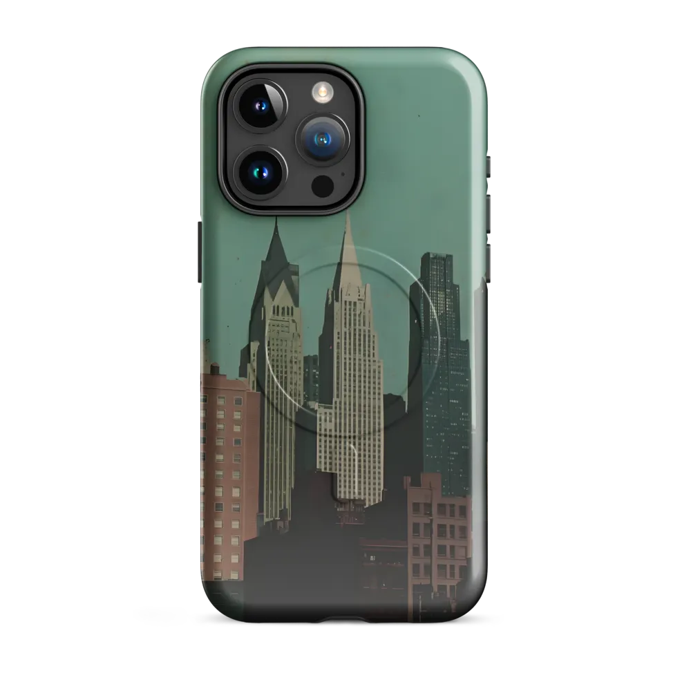 Urban Nostalgia: A Retro Cityscape