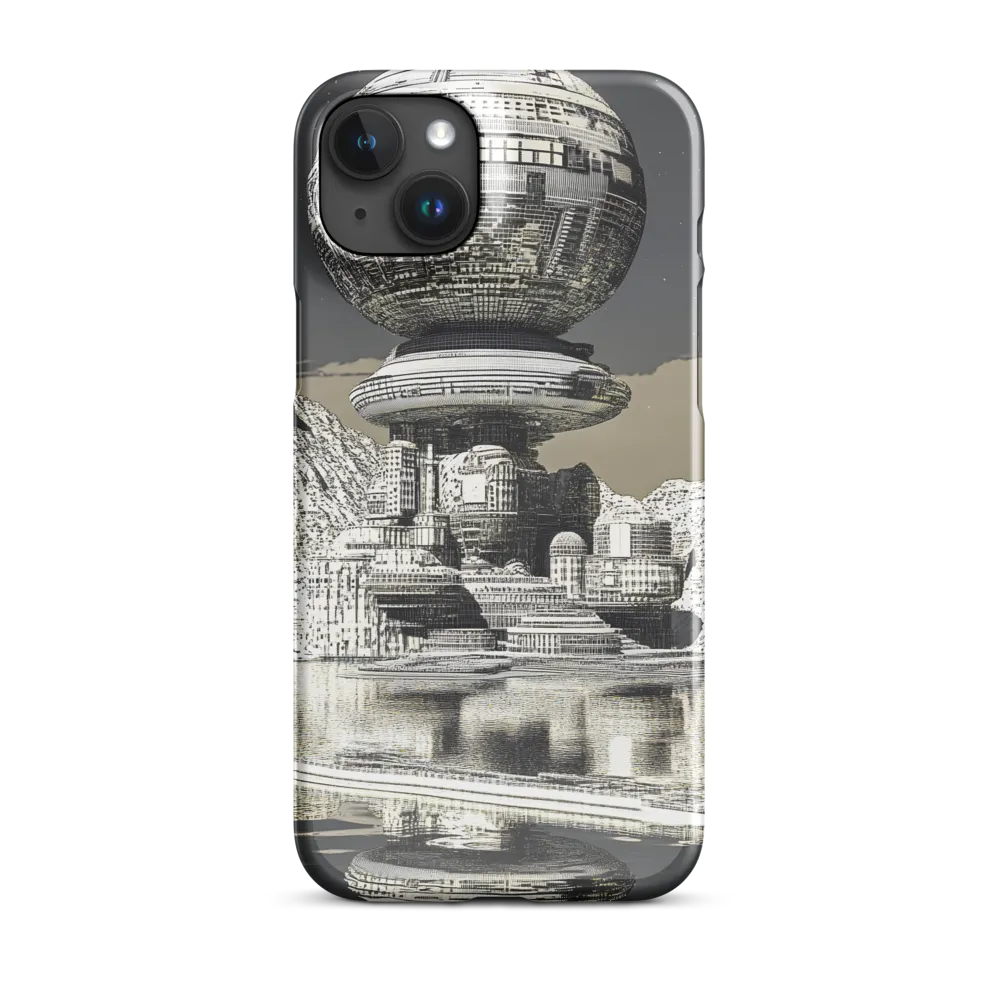Reflections of a Futuristic Dreamscape | Phone Case |  15 Plus | Snap Case | Glossy