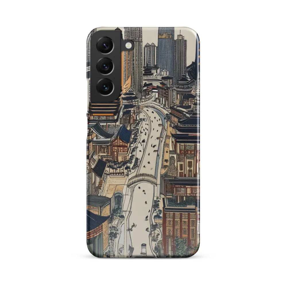 Urban Harmony: A Fusion of Tradition and Modernity | Phone Case |  S22 Plus | Snap Case | Glossy