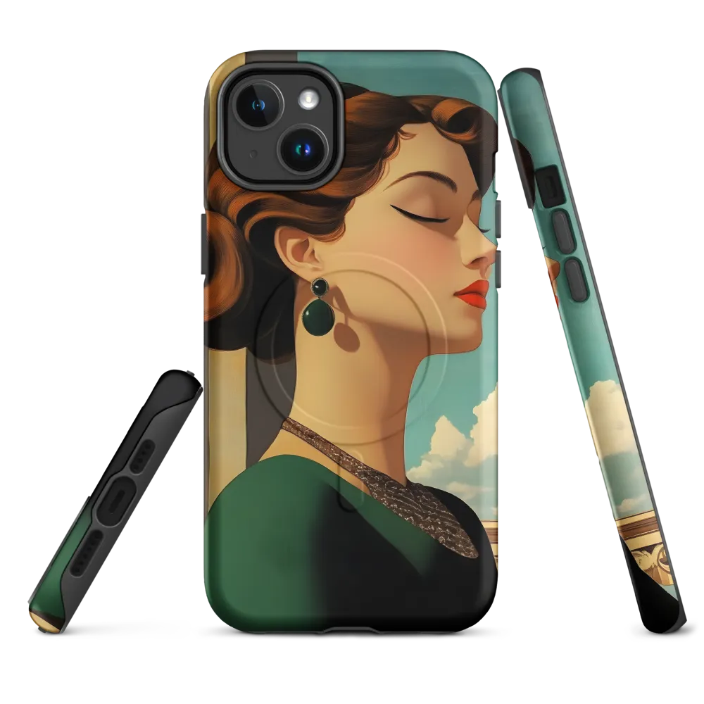 Elegance in Art Deco: A Portrait of Grace