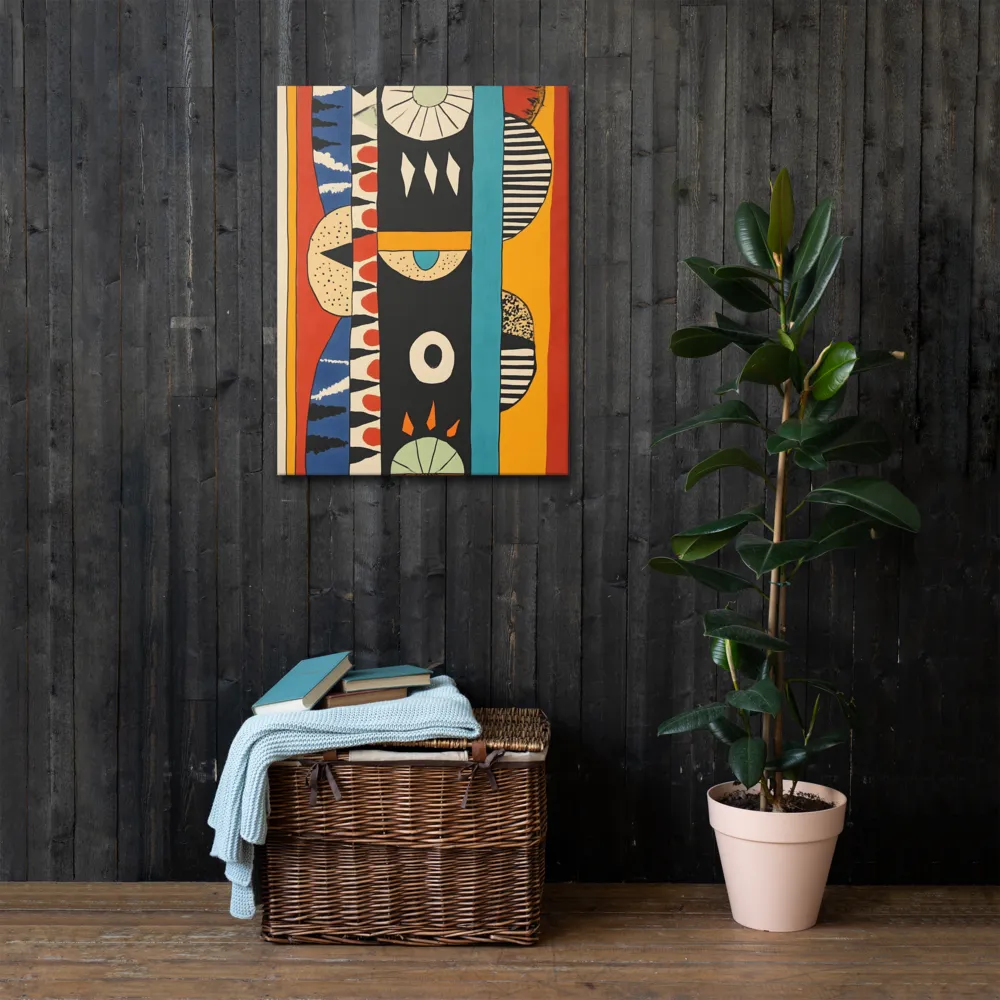 Playful Geometry: A Modern Abstract Exploration