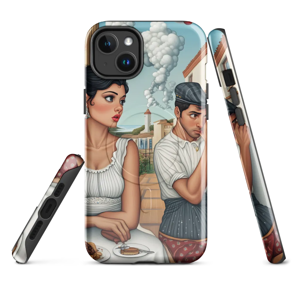 Tension Between Worlds | Phone Case |  14 Plus | MagSafe® Tough Case | Glossy
