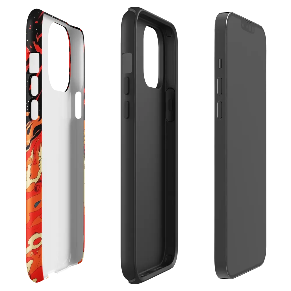 Cosmic Descent of the Astronaut | Phone Case |  13 Pro Max | Tough Case | Glossy