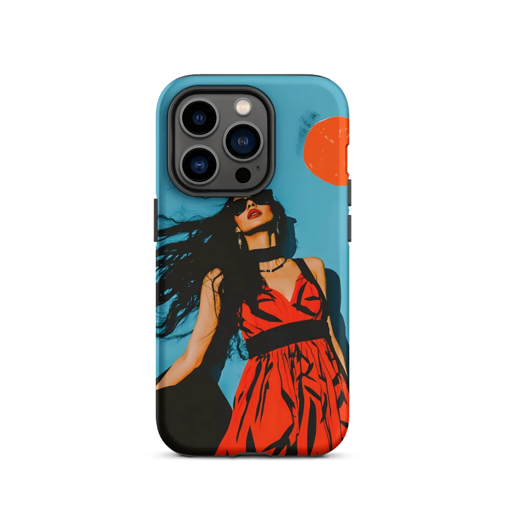 Sunset in Fashion: A Modern Portrait
