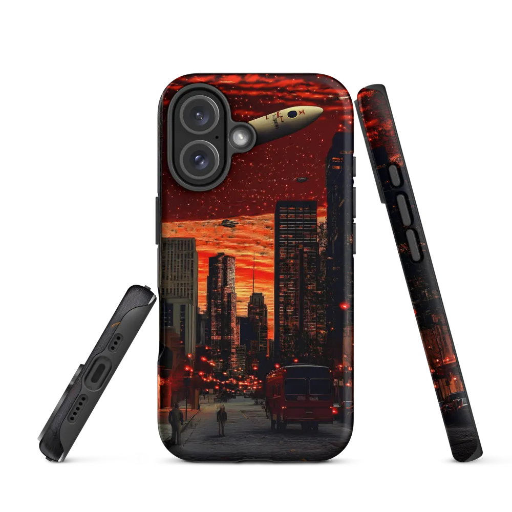 Cosmic Urban Symphony | Phone Case |  16 | Tough Case | Matte