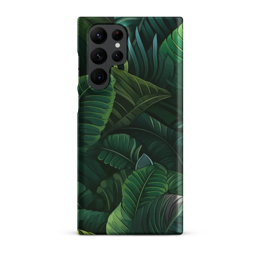 Lush Canopy: A Tropical Foliage Study