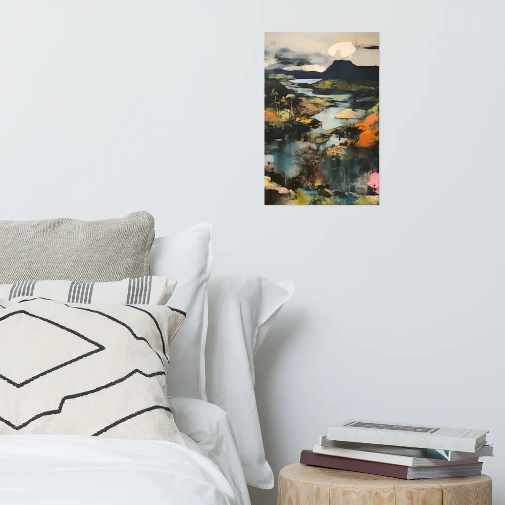 Harmony of Nature: An Abstract Journey | Poster | 12″×18″