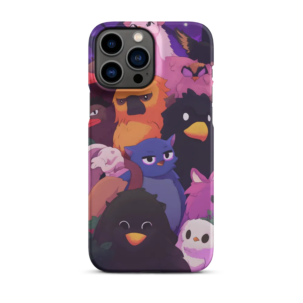 Whimsical Avian Gathering