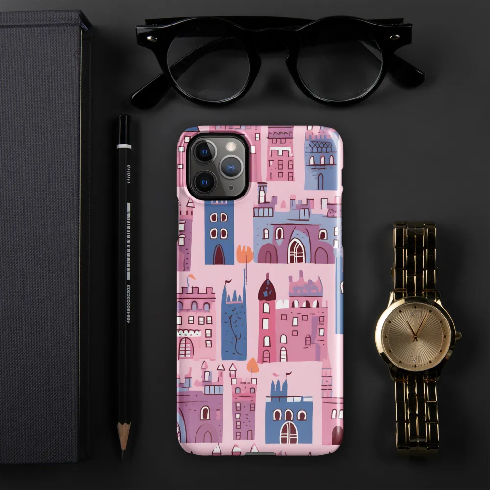 Whimsical Castles: A Playful Tapestry | Phone Case |  11 Pro Max | Snap Case | Glossy