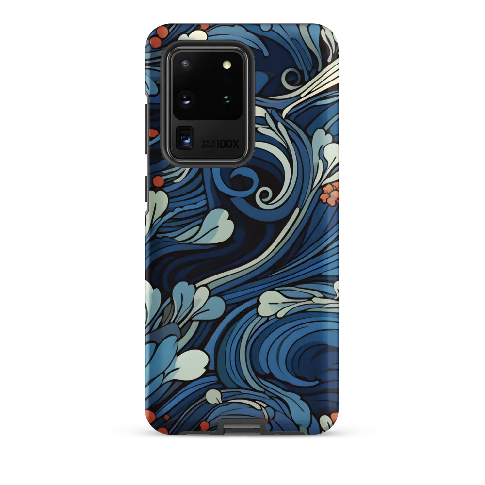 Nature's Elegance: An Oceanic Tapestry | Phone Case |  S20 Ultra | Tough Case | Matte