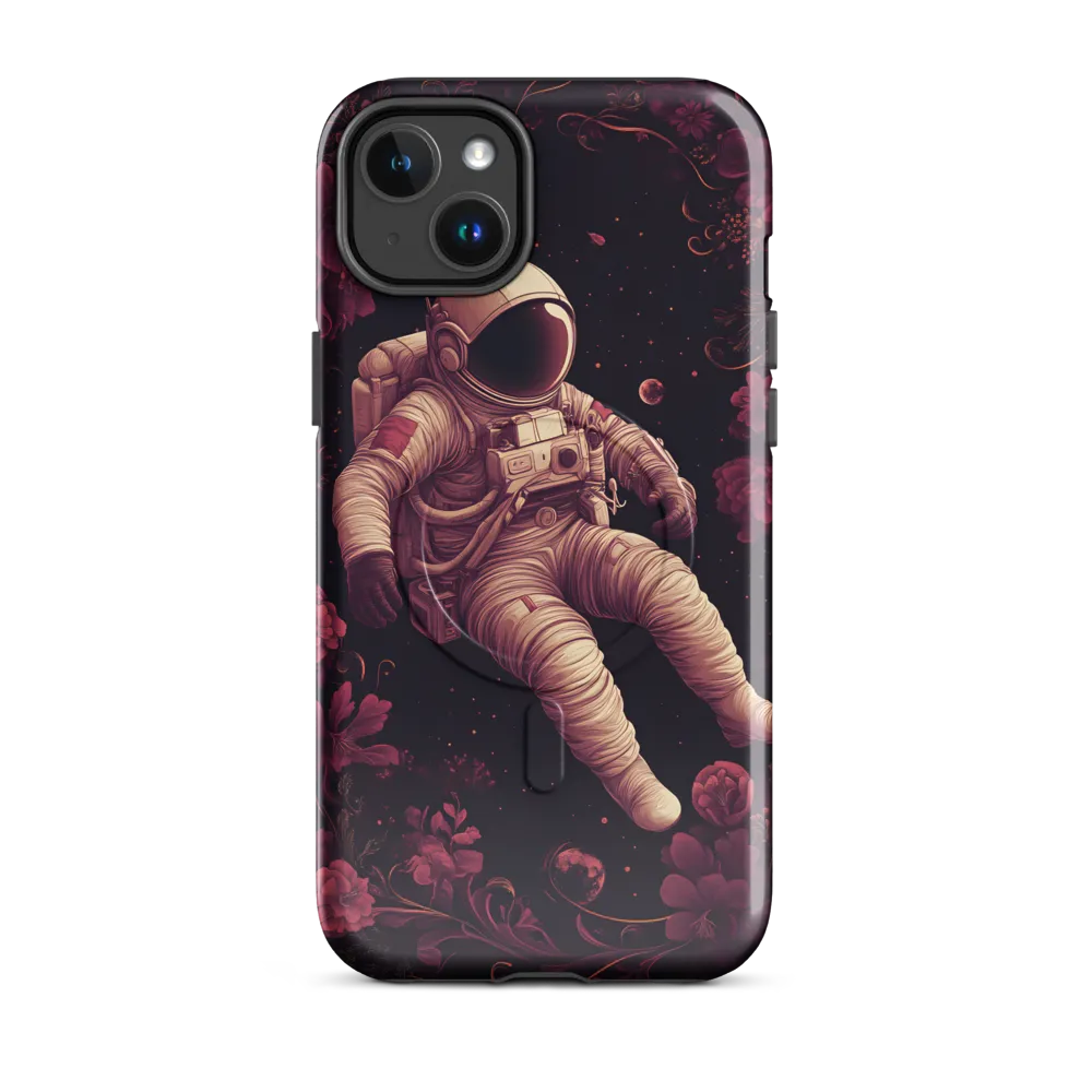Cosmic Bloom: An Astronaut's Journey