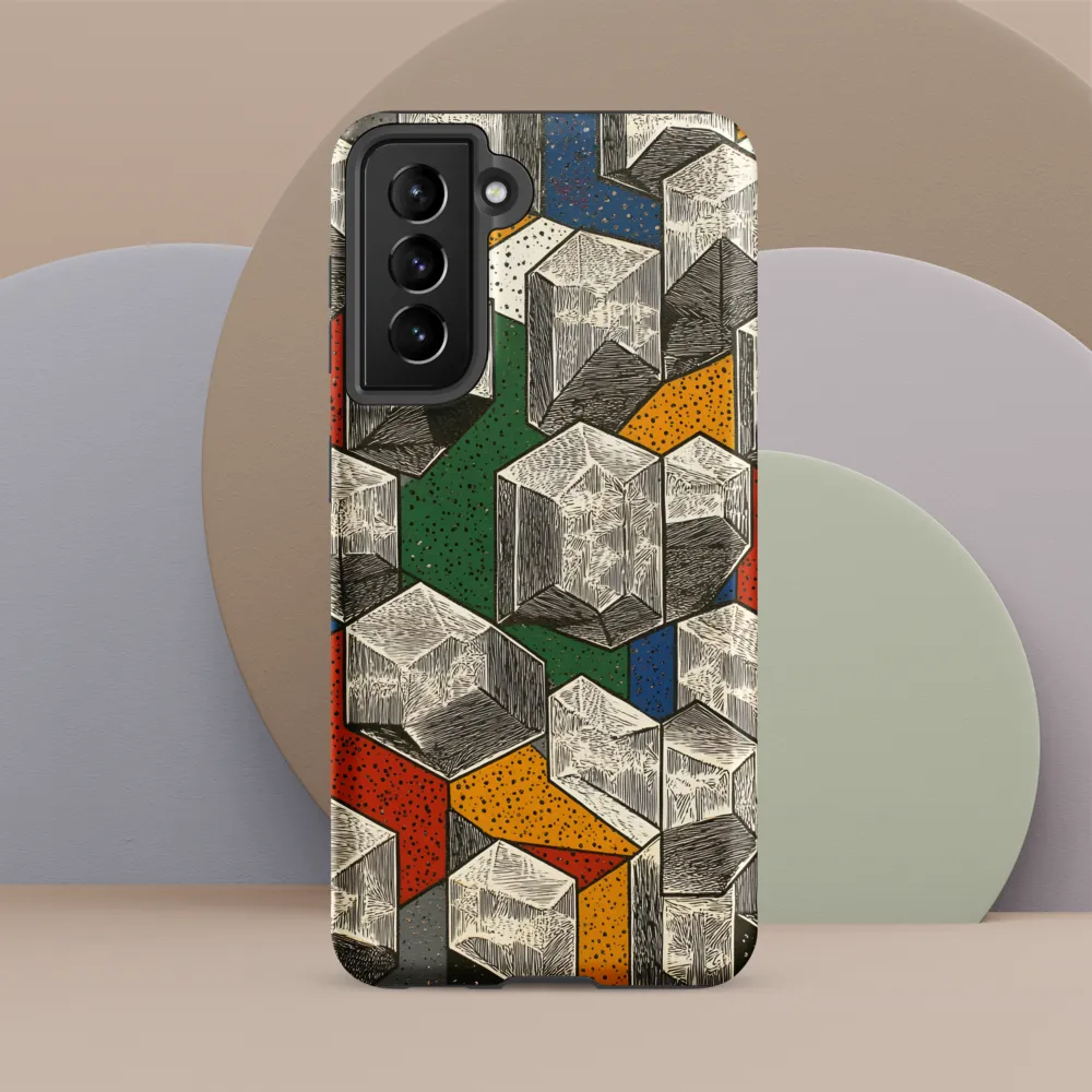 Cubic Dynamics | Phone Case |  S21 FE | Tough Case | Matte
