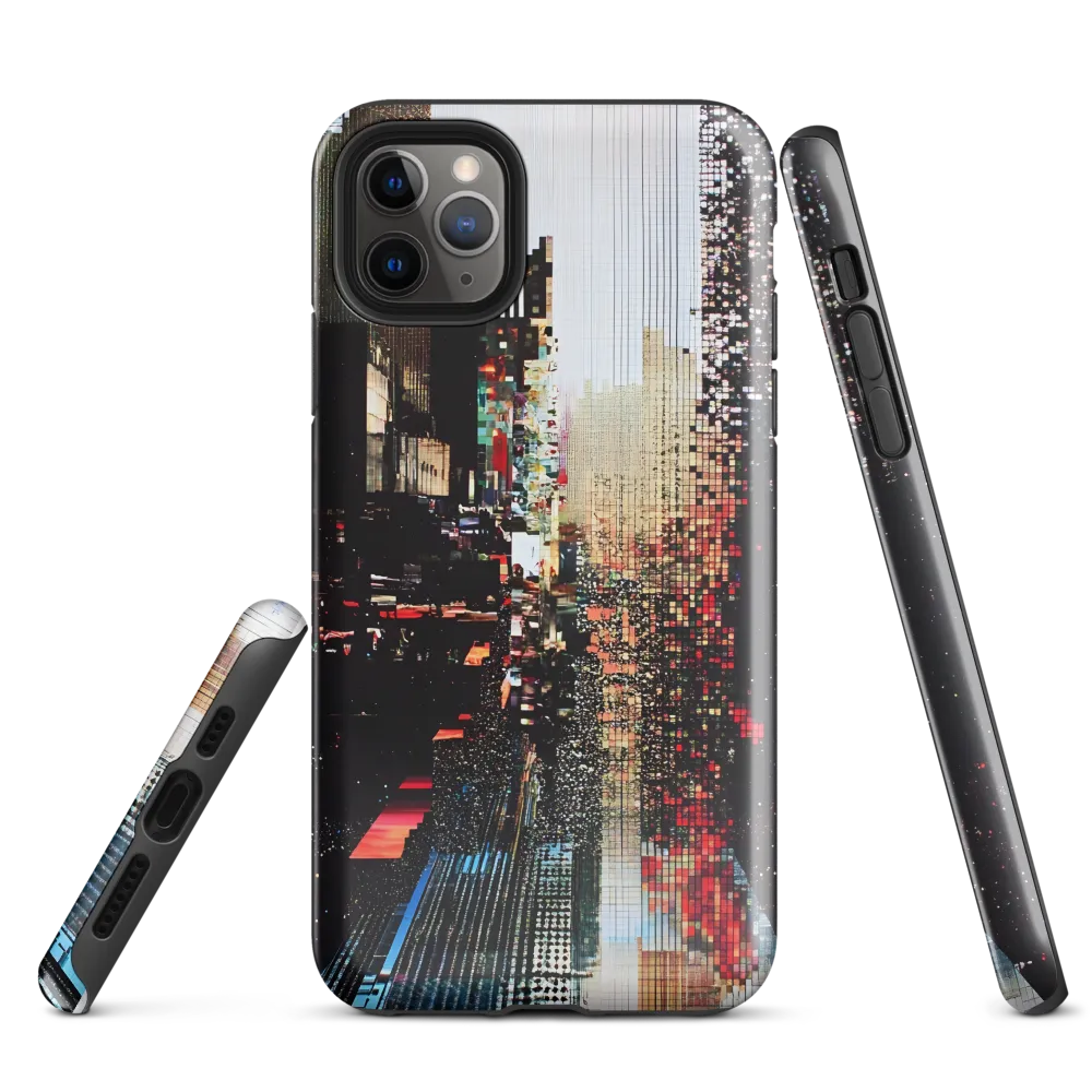 Fragmented Urban Symphony | Phone Case |  11 Pro Max | Tough Case | Glossy