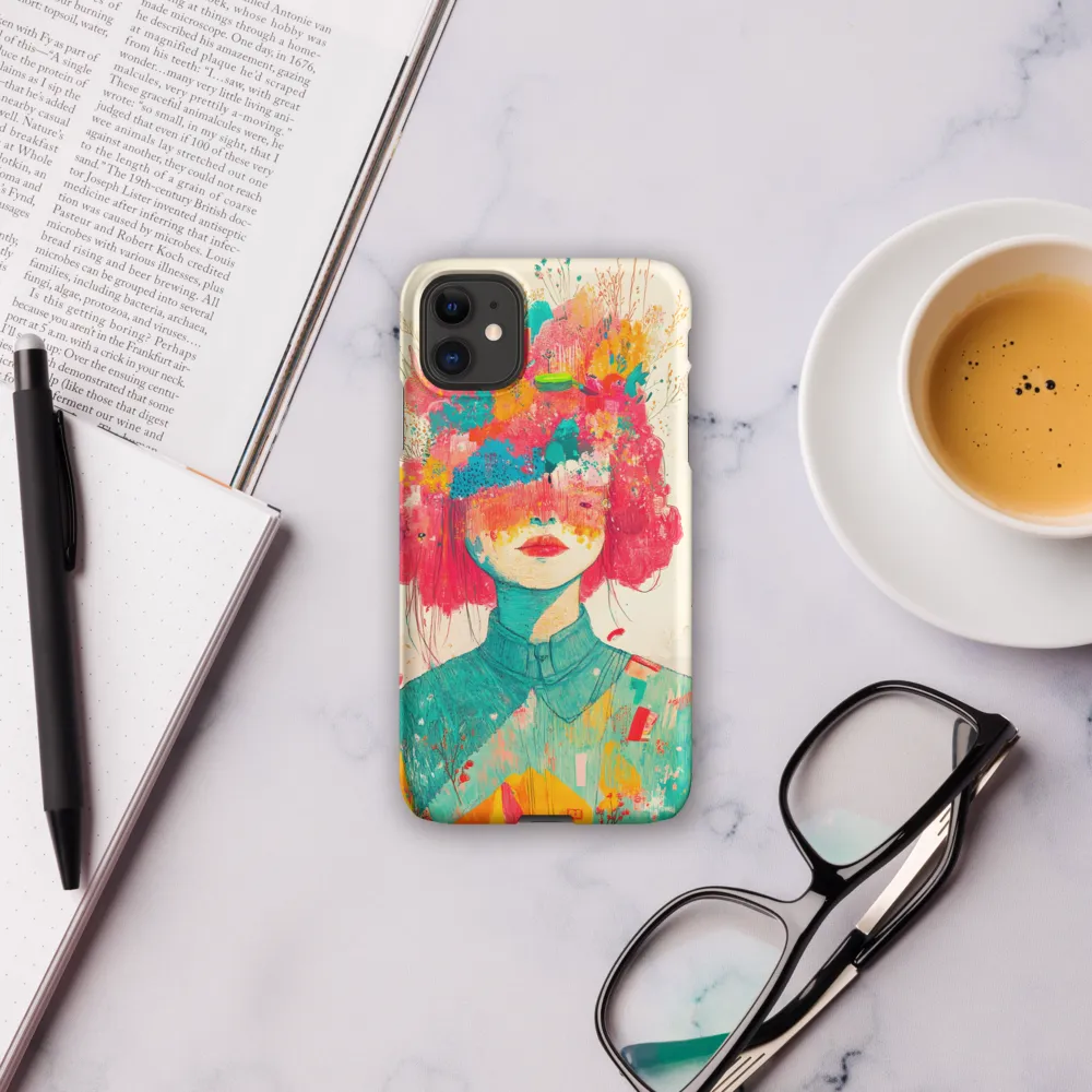 Whimsical Floral Portrait