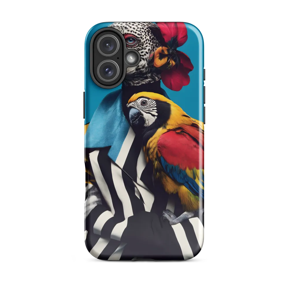 Vibrant Fusion of Flora and Fauna