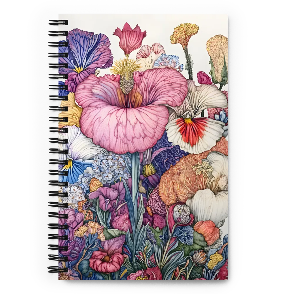 Blooming Opulence | Spiral Notebook