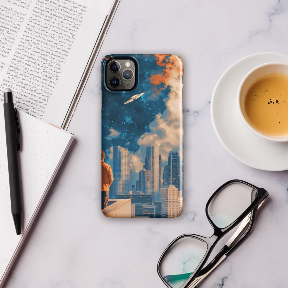 Cosmic Curiosity: A Glimpse into the Future | Phone Case |  11 Pro Max | Snap Case | Glossy